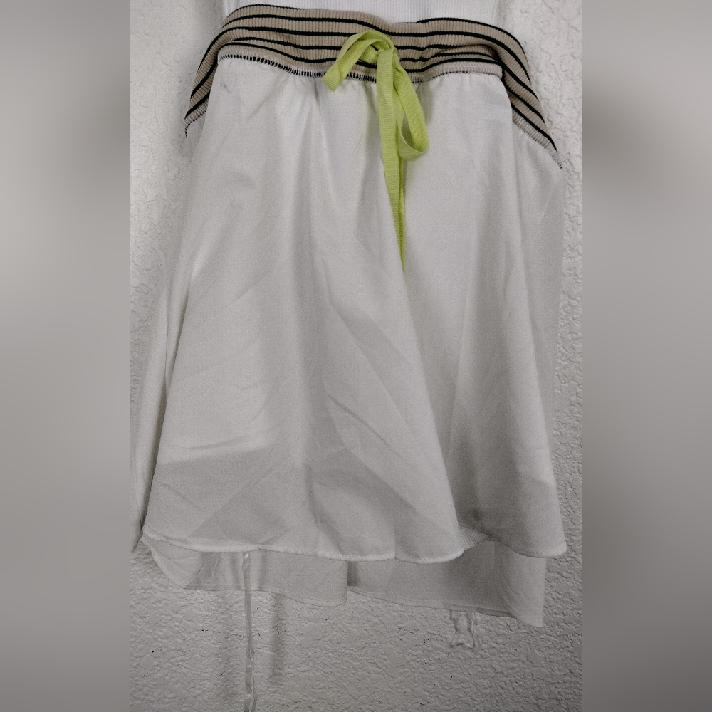 NEW OFFLINE BY AERIE White Cut Out Skort Dress Size M - Picture 4 of 13